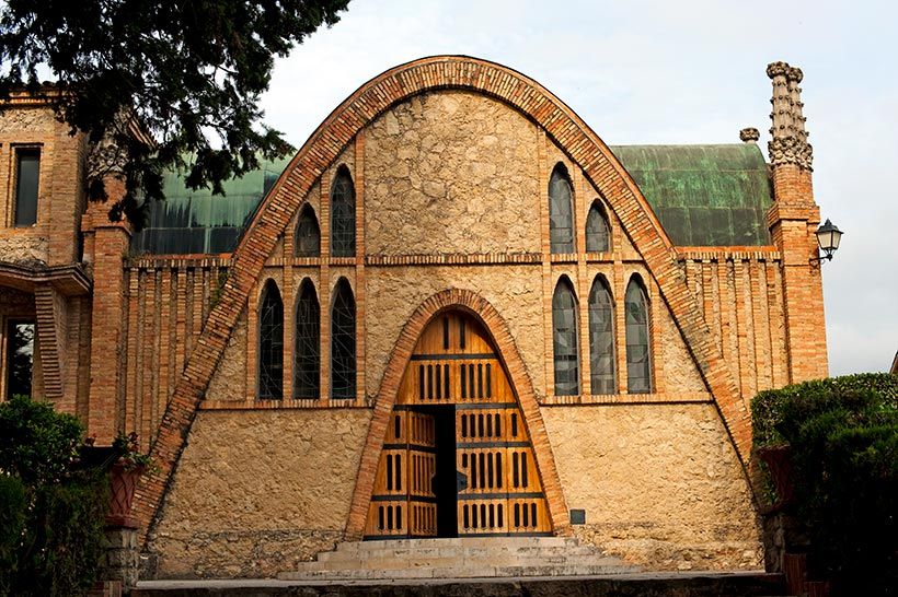 Barcelona provincia codorniu bodega modernista