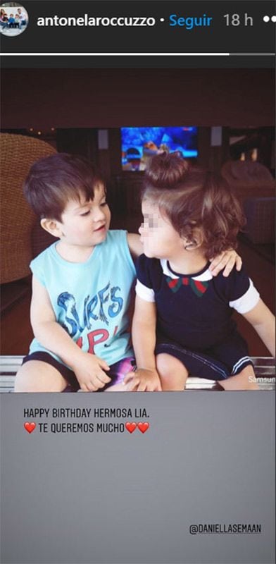 El cumpleaños de Lia, la hija mayor de Cesc Fábregas y Daniella Semaan