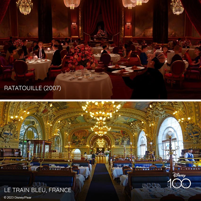 ratatouille x le train bleu