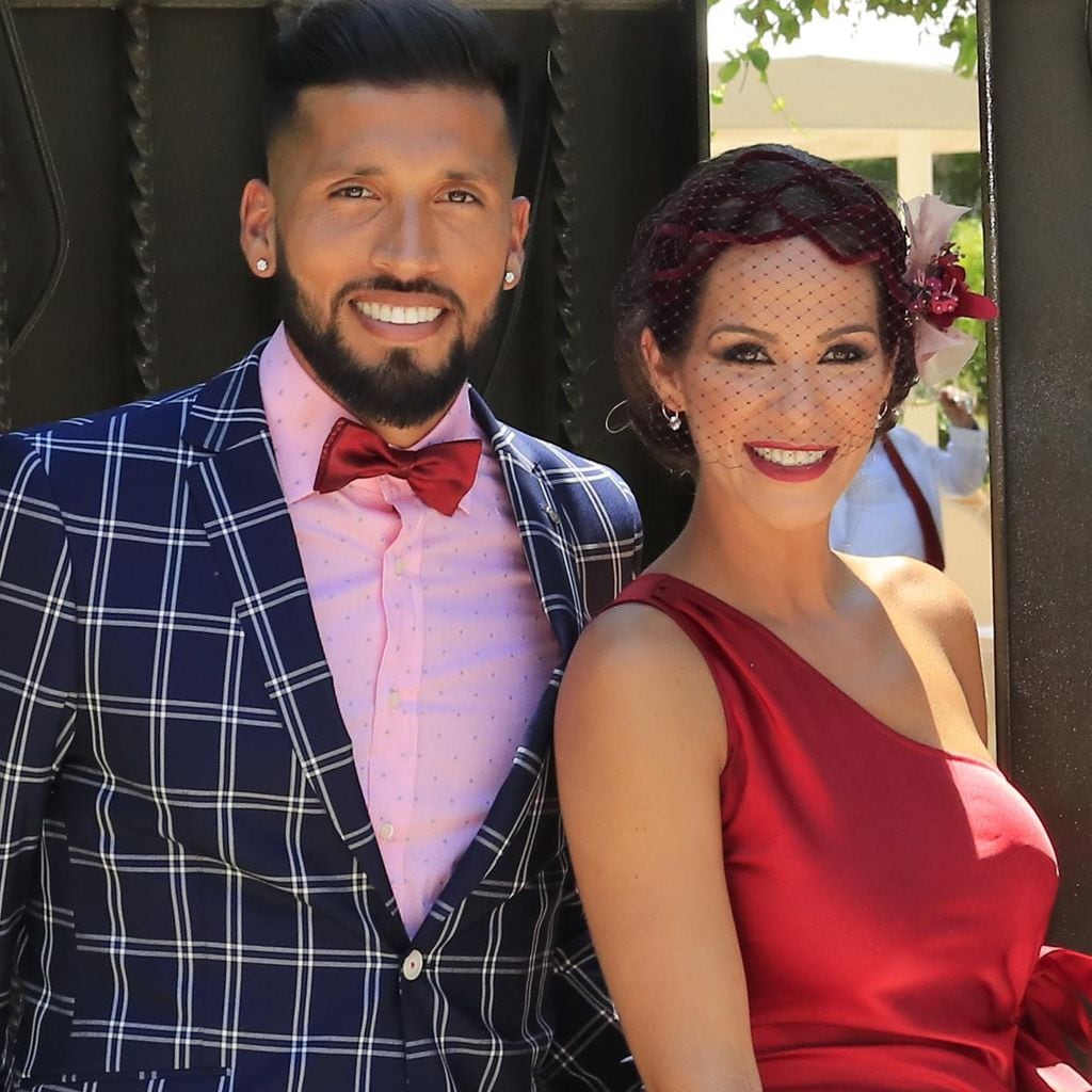 Ezequiel Garay y Tamara Gorro