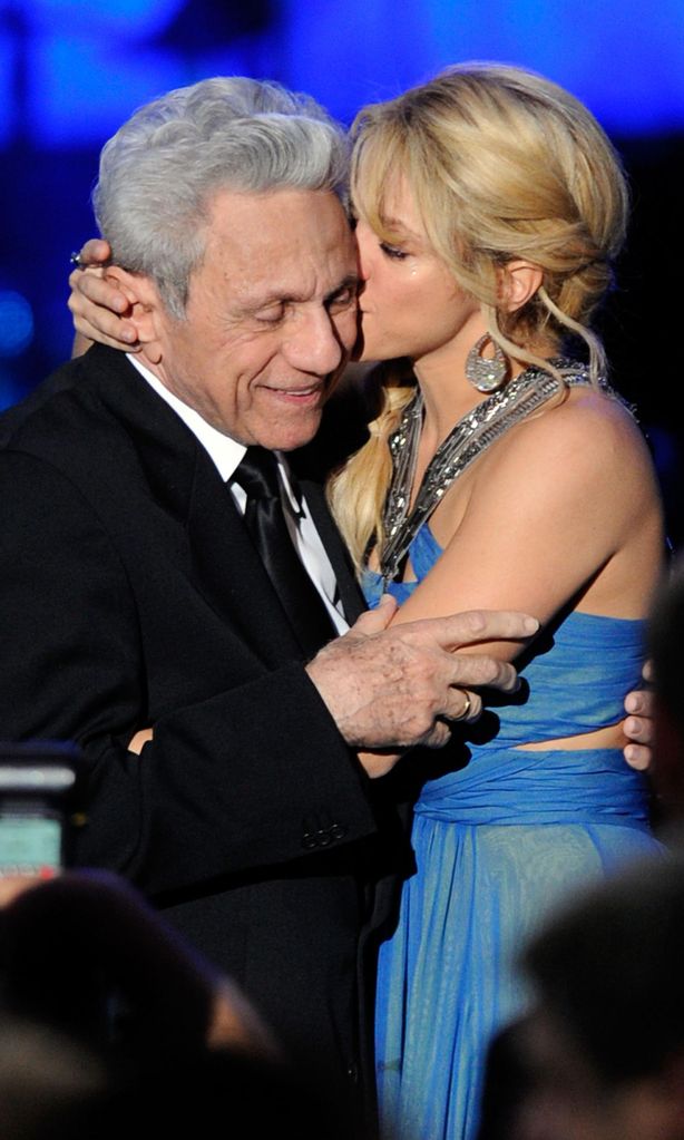 Shakira y su papá