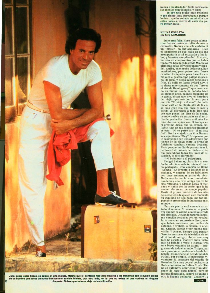 Julio Iglesias Bahamas