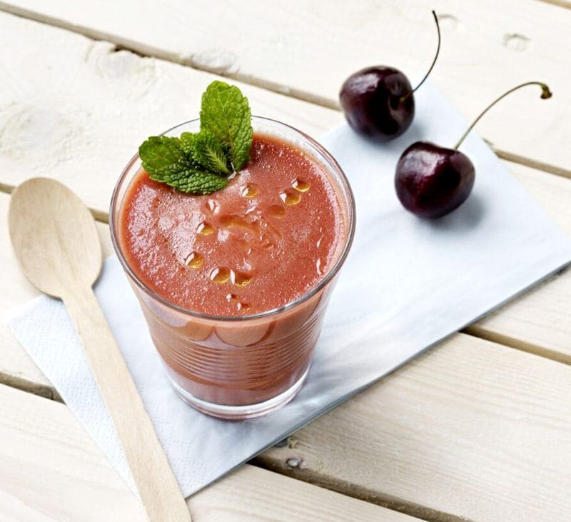 Gazpacho de cereza