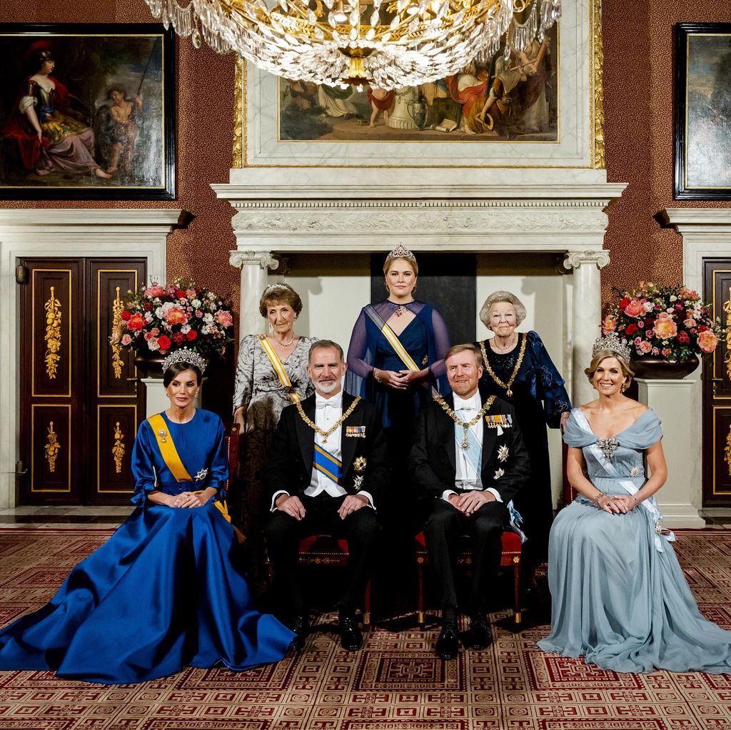 Princess Catharina-Amalia stuns at first state banquet