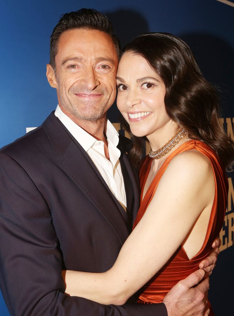 Hugh Jackman y Sutton Foster 