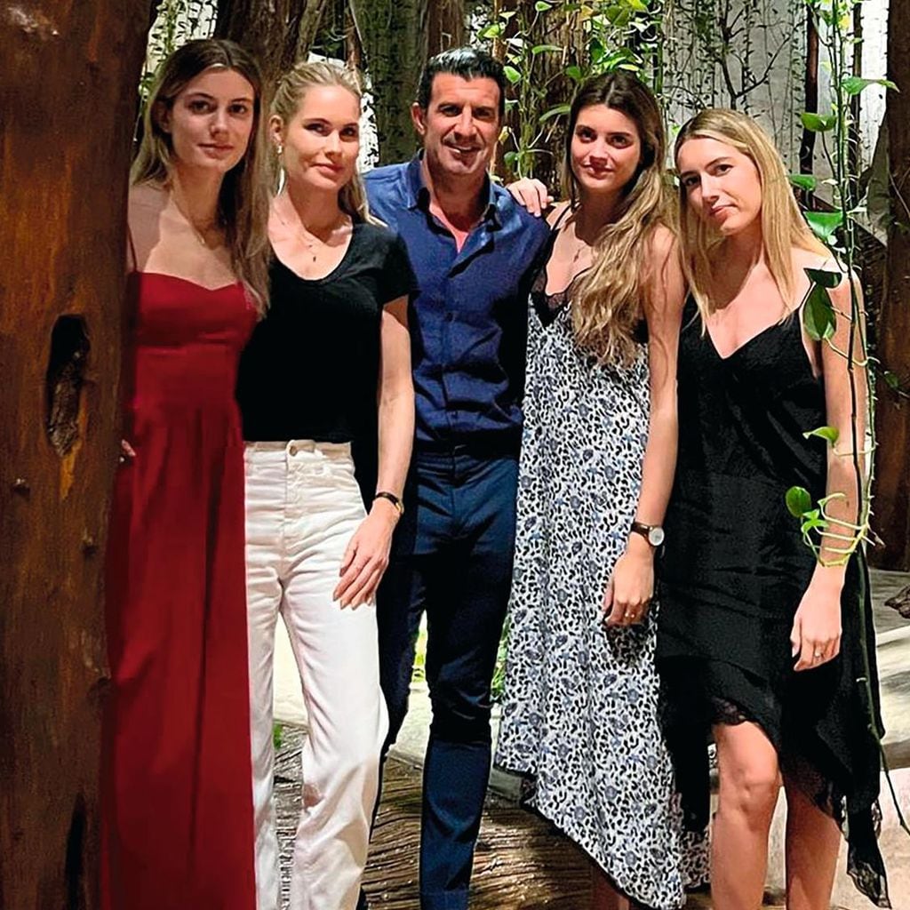 Luis Figo y Helene Svedin vacaciones HOLA4094