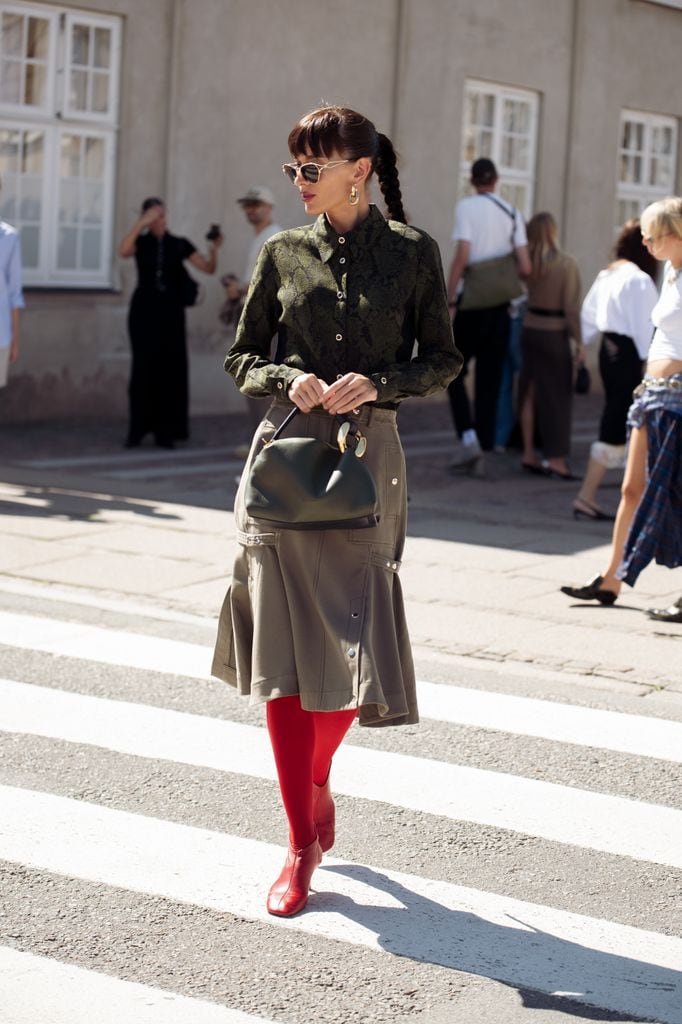 Street style medias de colores