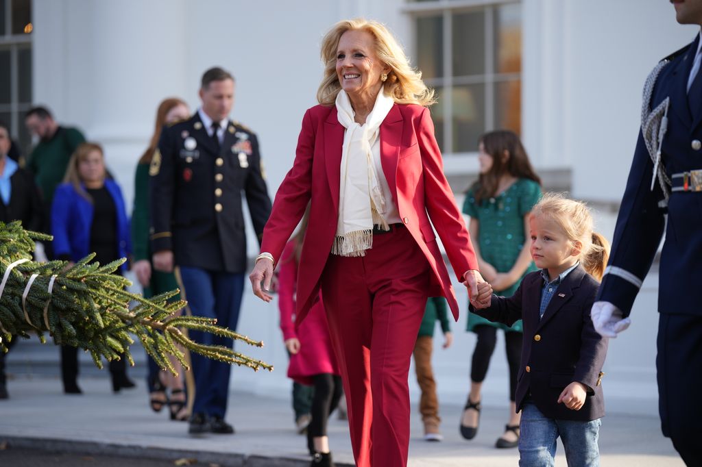 Jill Biden y su nieto Beau