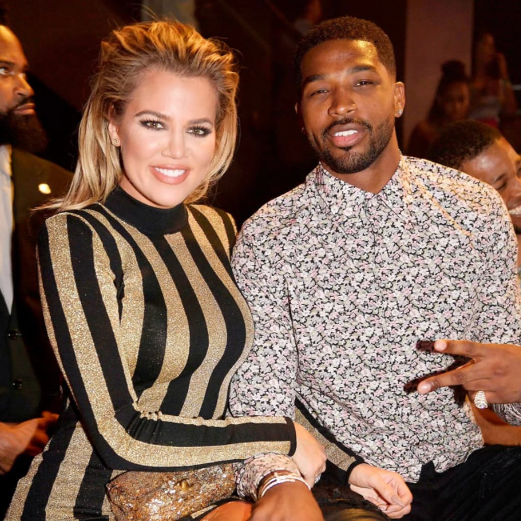 Khloe Kardashian and Tristan Thompson