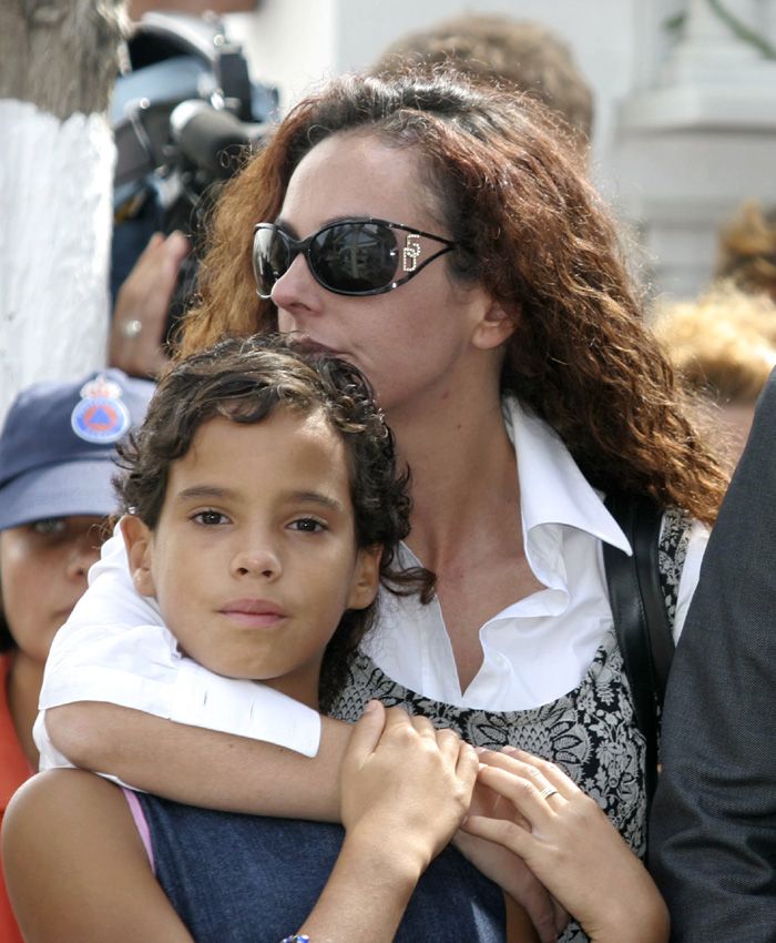 Rocío Carrasco con su hermana Gloria Camila