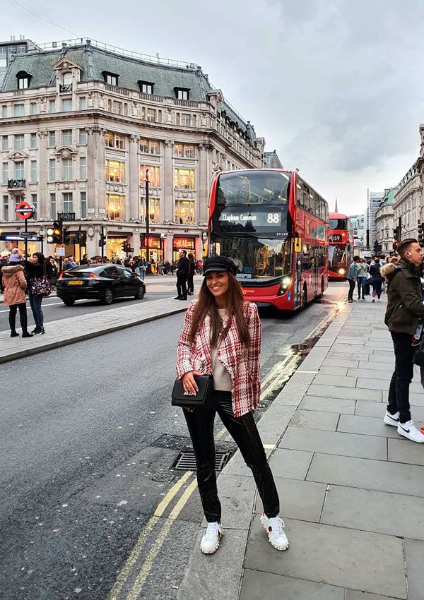 Paula Echevarría en Londres