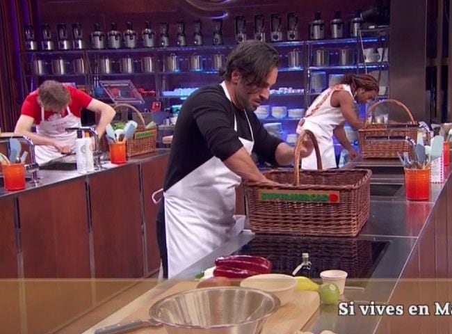 Bustamante a cocinar 