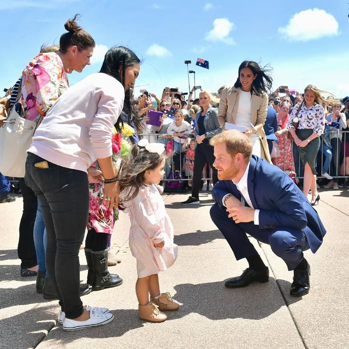 El príncipe Harry y Meghan Markle en Australia