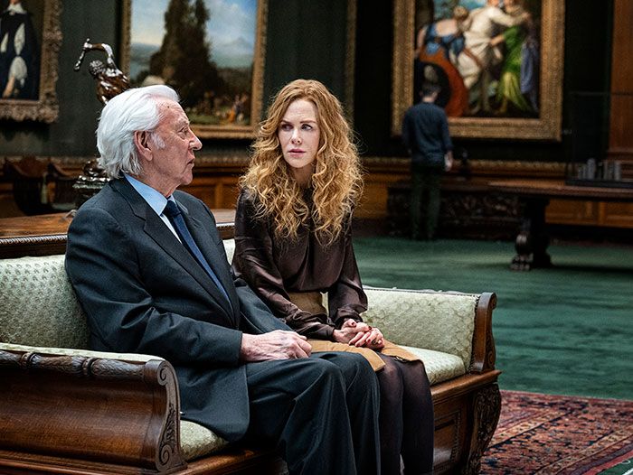 Nicole Kidman y Donald Sutherland