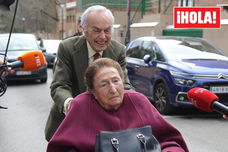 La infanta Margarita y su esposo, Carlos Zurita 