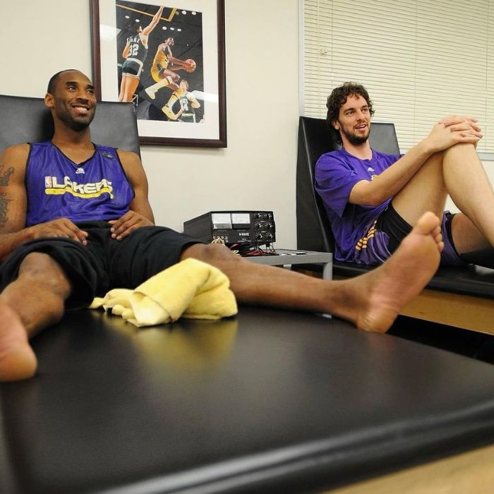 Pau Gasol y Kobe Bryant