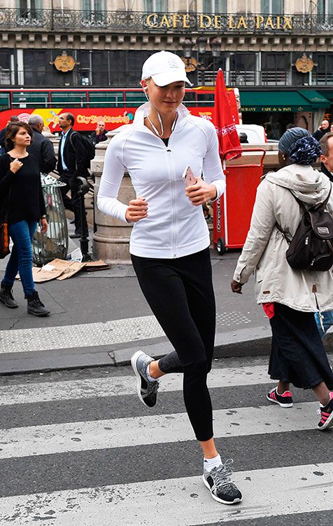 Karlie running