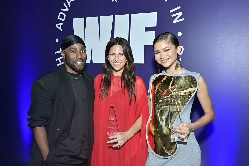 John David Washington, Ashley Levinson y Zendaya 