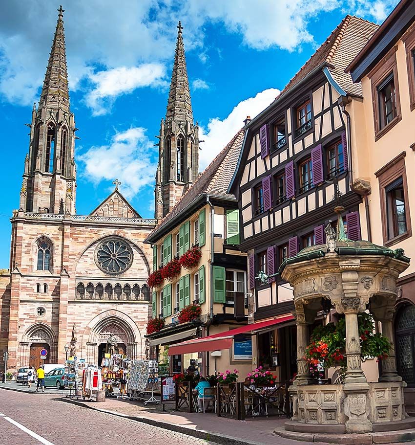 Obernai francia