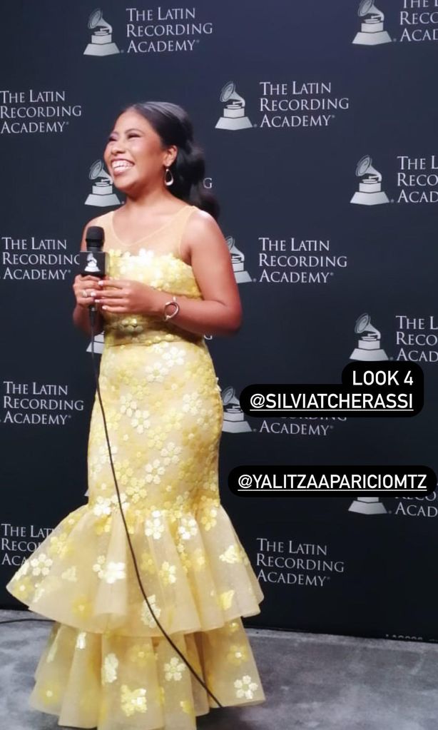 yalitza aparicio en los latin grammy 2020