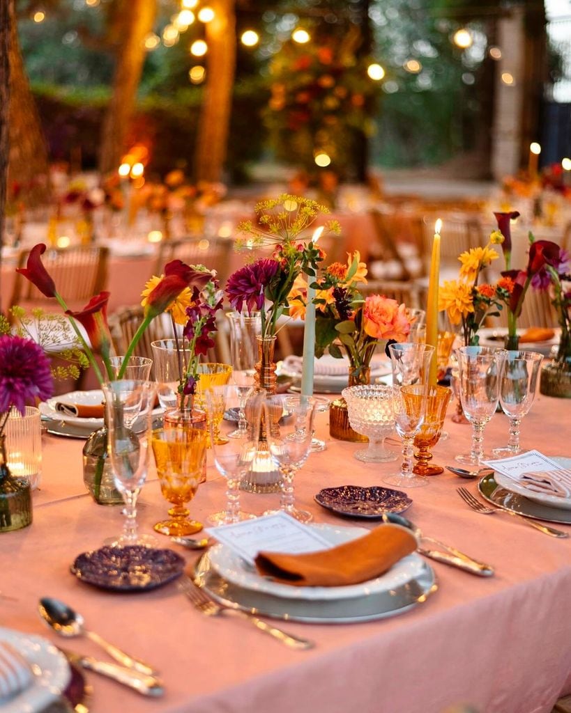 Decoración de mesas de boda Las Bodas de Araventum