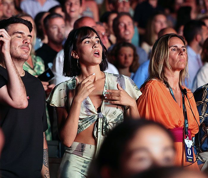 Aitana en un concierto 