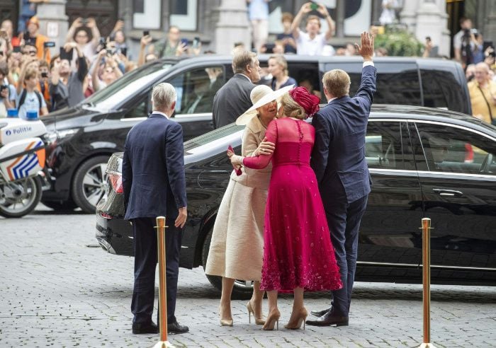 Máxima y Guillermo de Países Bajos en Bruselas