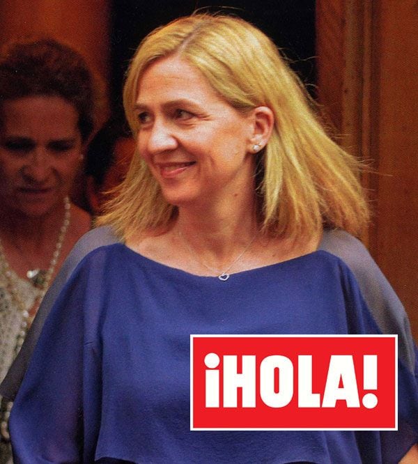 La infanta Cristina celebró su 50 cumpleaños en Ginebra con una cena familiar a la que asistieron, entre otros, su marido, sus cuatro hijos, su madre y su hermana
