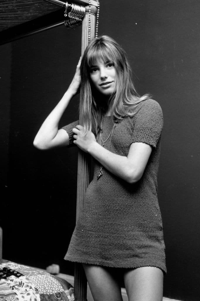 jane birkin minivestido