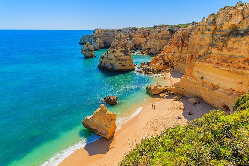 Praia Da Marinha Algarve