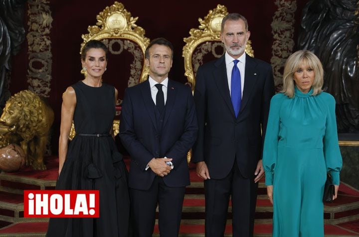 Brigitte Macron rompe sus propias reglas en la cena de la OTAN