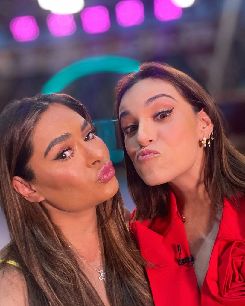 Galilea Montijo y Tania Rincón