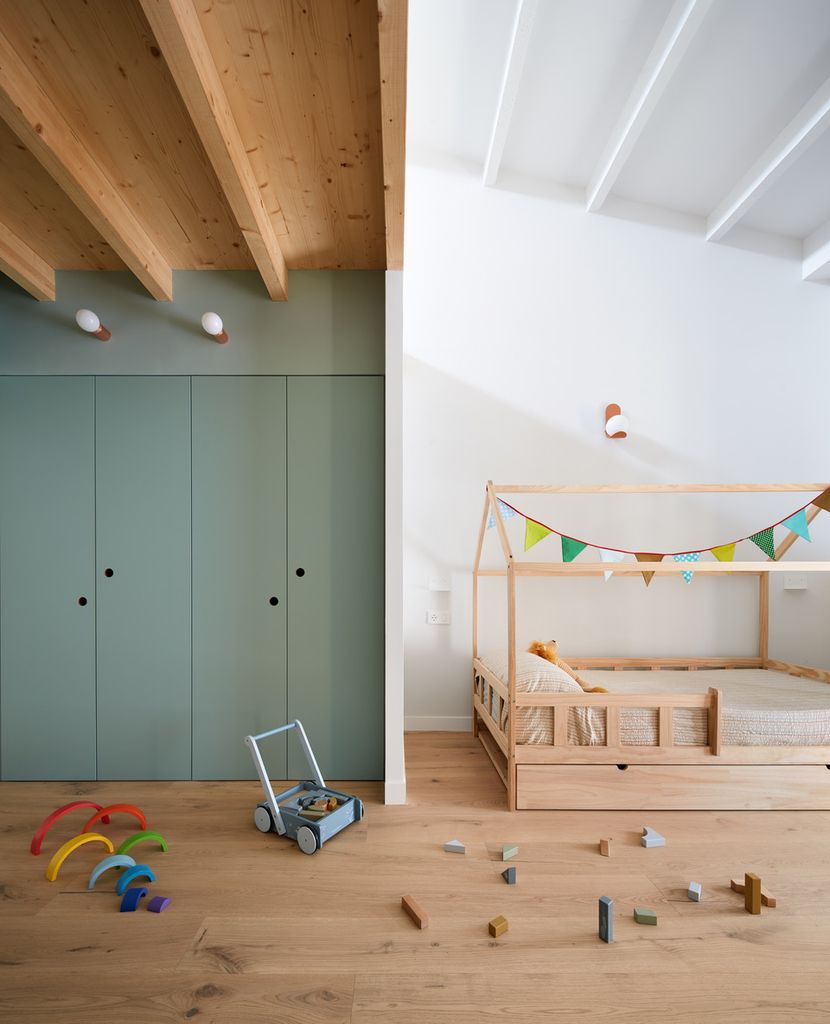 Dormitorio infantil concebido por la neuroarquitecta Ana García López, fundadora de NeuronaLab