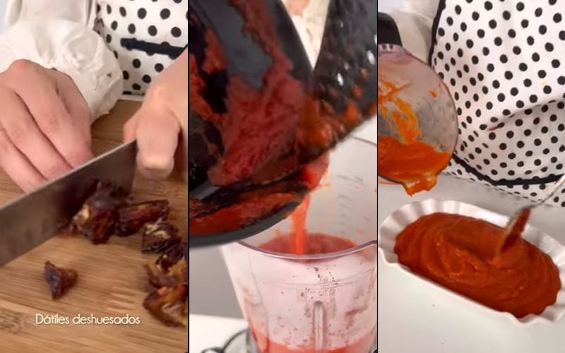 La salsa de tomate picante de Cristina Oria