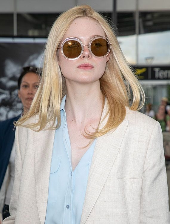 combinar gafas sol ropa elle fanning 3aa