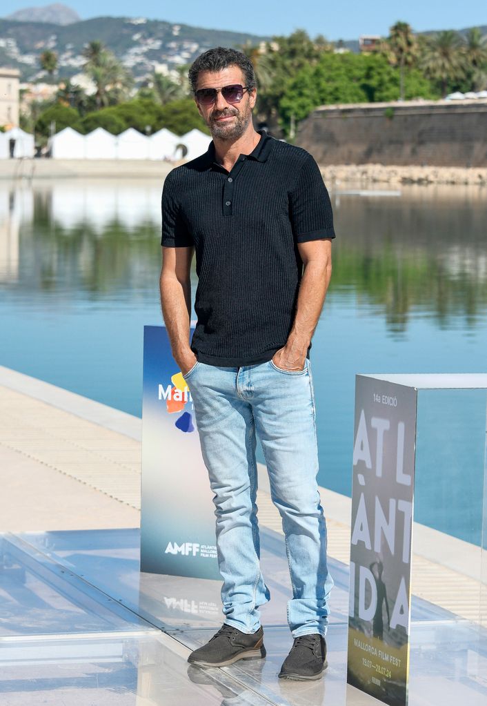 Rodolfo Sancho presenta su película Un paseo por el Borne en el Atlantida Festival en Palma de Mallorca, julio 2024