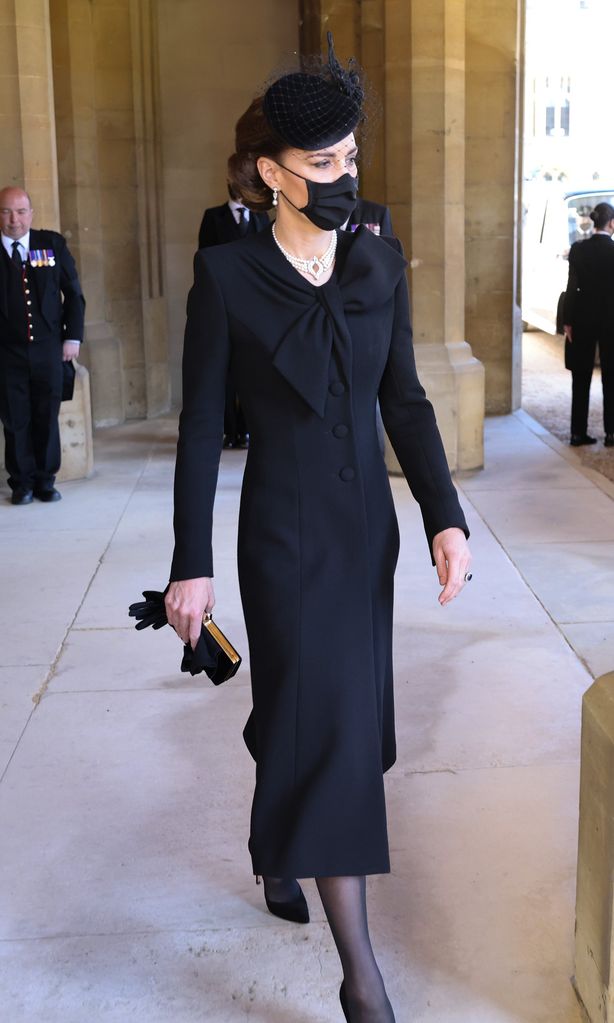 Kate Middleton honors Prince Philip and Queen Elizabeth with style at funeral