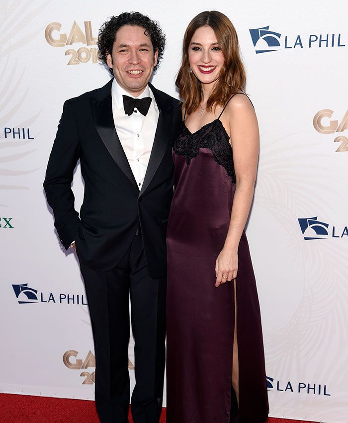 María Valverde y Gustavo Dudamel