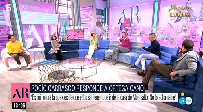 Rocío Carrasco se sienta en el plató de 'El programa de Ana Rosa'