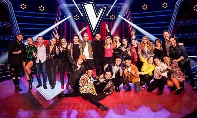 El equipo completo de los directos de 'La Voz' de cara a los directos