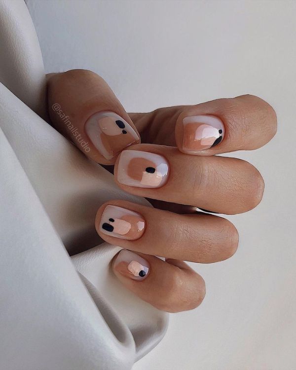 coffe nails diseno