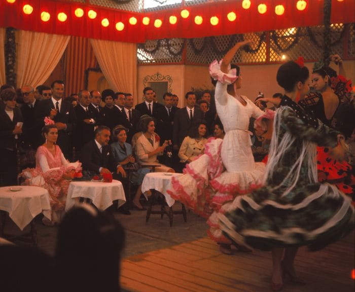 Jacqueline Kennedy en la Feria de Abril