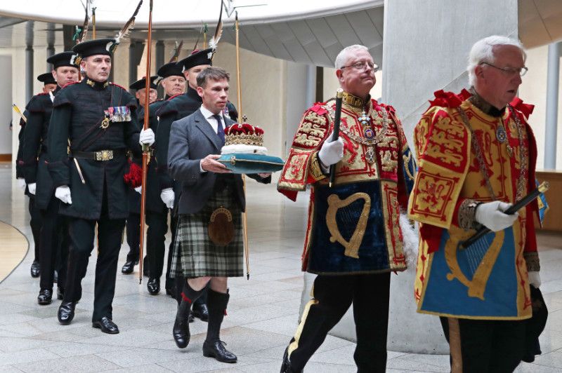 La corona de Escocia