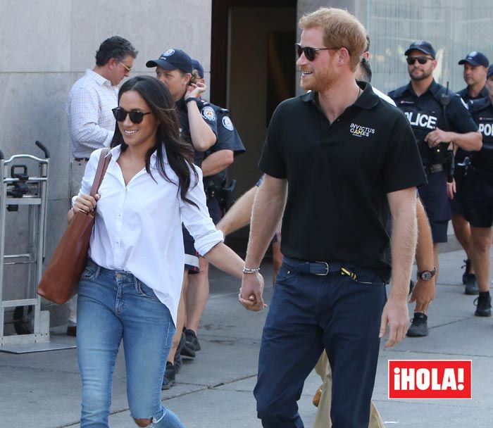 El príncipe Harry y Meghan Markle