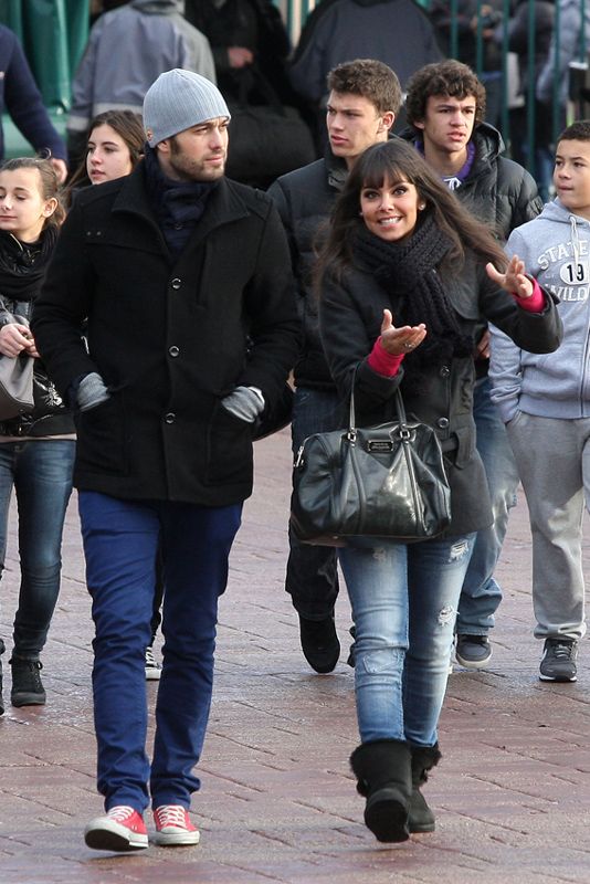 Cristina Pedroche con Dani Martínez en París