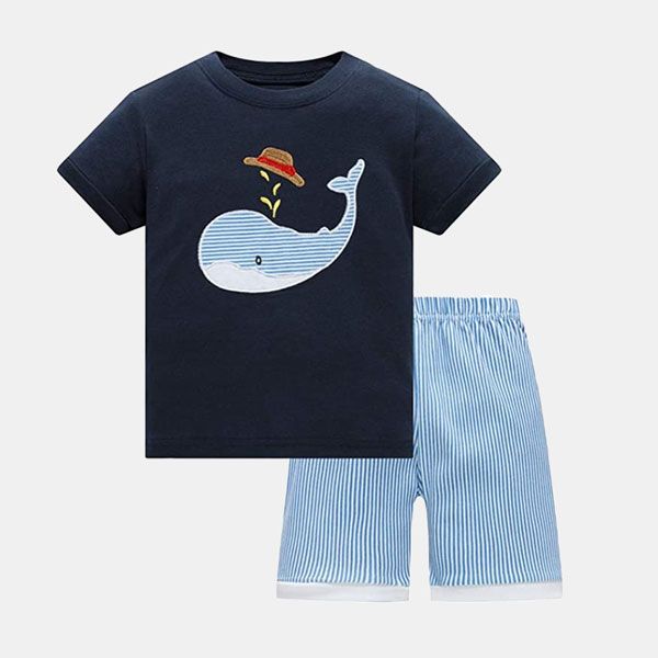 pijama ballena