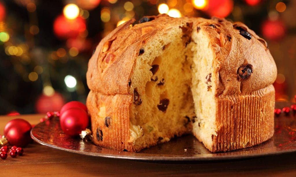 panettone con pepitas de chocolate