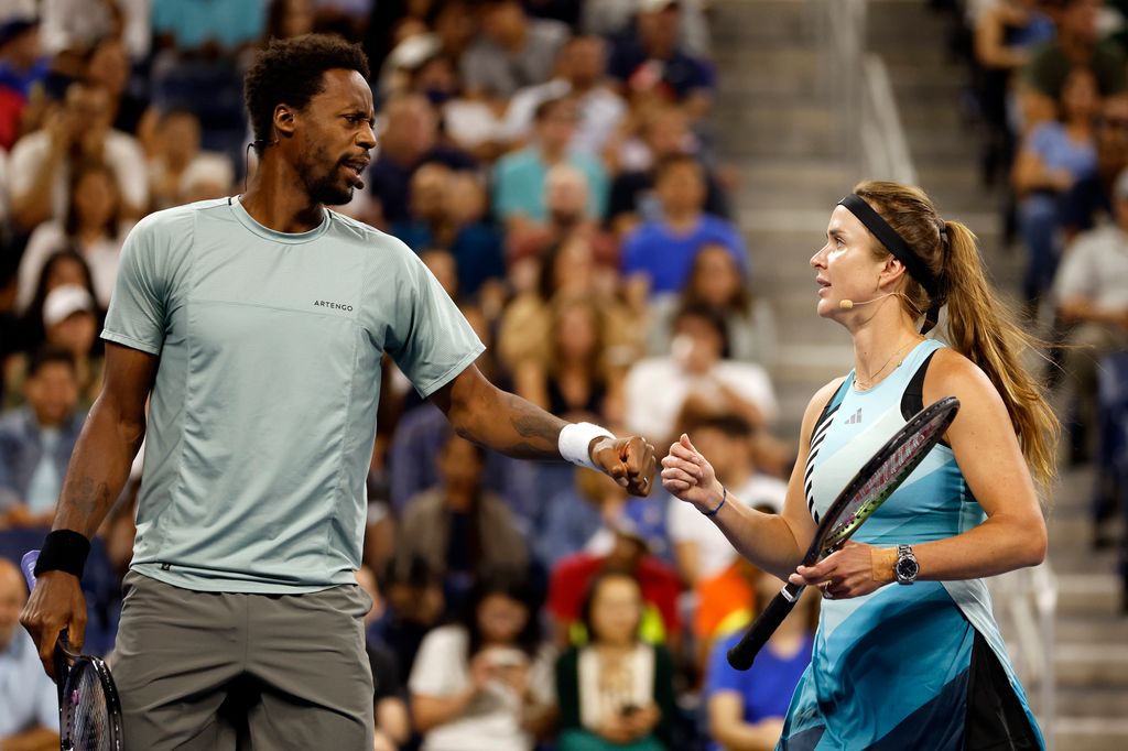 Gael Monfils y Elina Svitlona, atletas de los JJOO