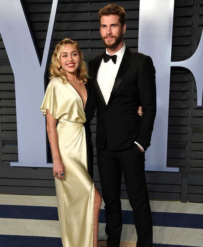 Miley Cyrus y Liam Hemsworth