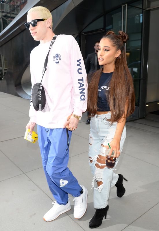 Pete Davidson y Ariana Grande